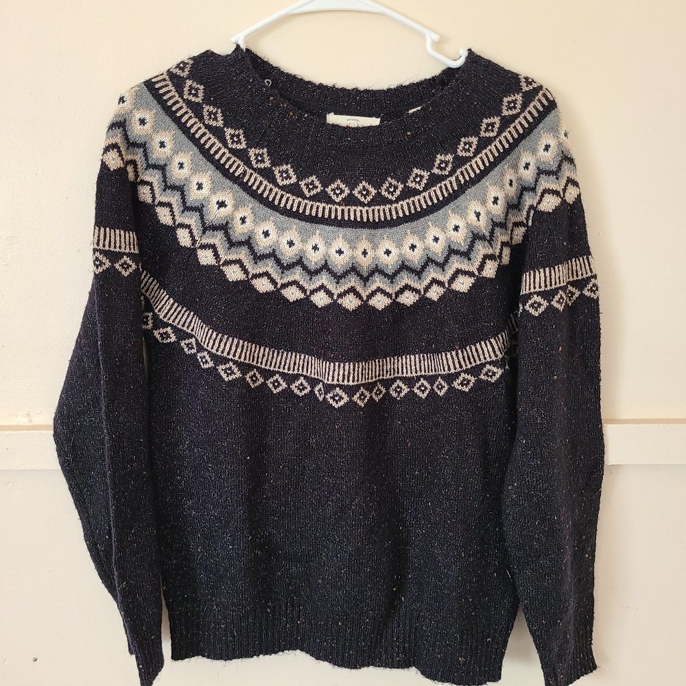 Weatherproof Vintage Sweater Women's Small Chunky Ugly Knit Winter Oversized